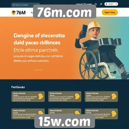 Interface do 76m.com promete melhorar a acessibilidade